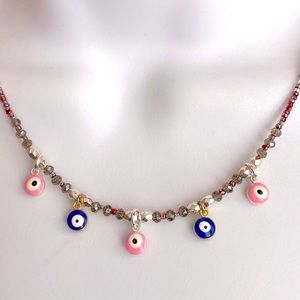 Evil Eye 🧿 beaded necklace